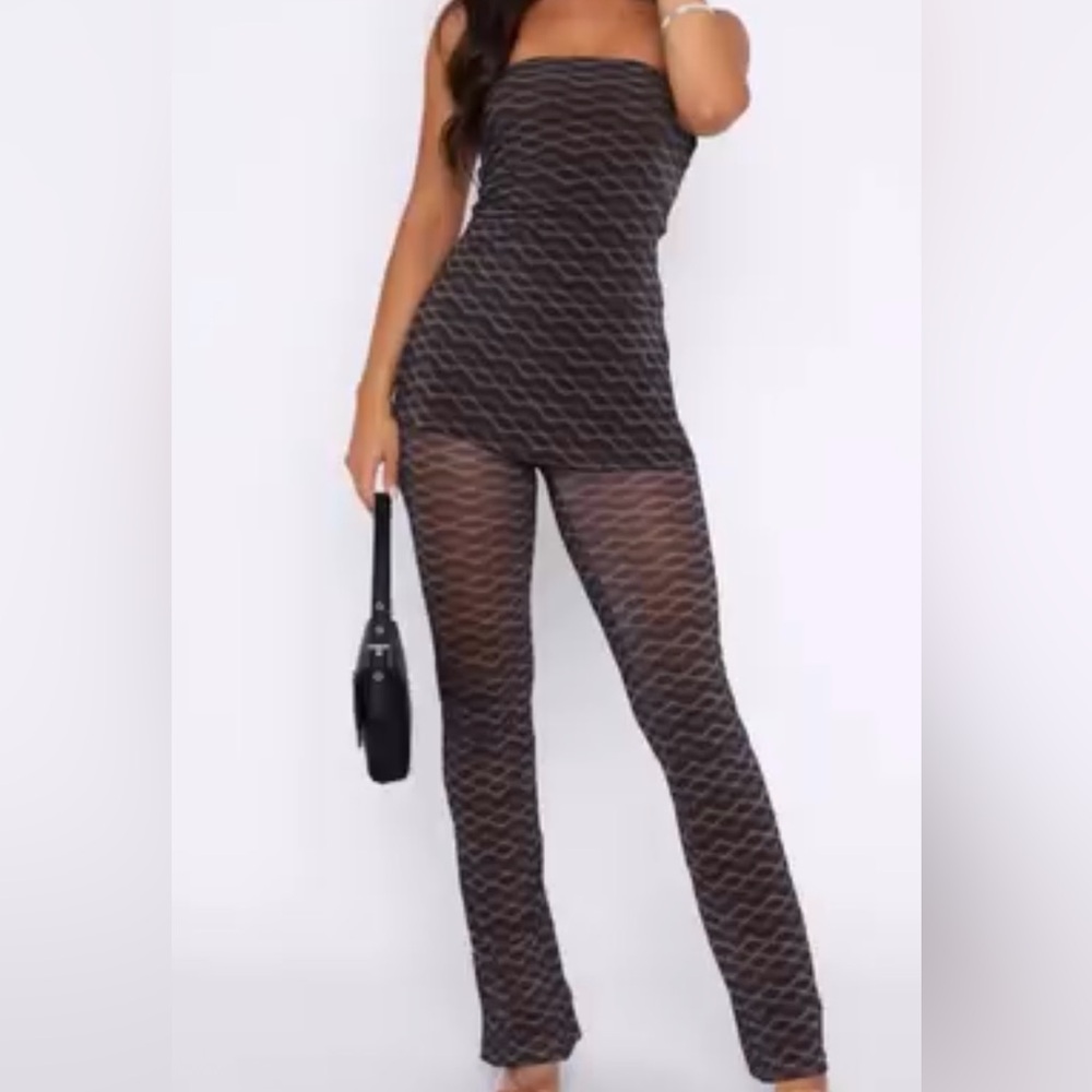 Black & Brown Two Piece Set